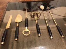 Vintage brass bar d'occasion  Expédié en Belgium