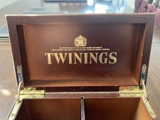 twinings wooden tea box for sale  LONDON