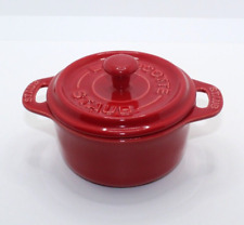 Red staub cocotte for sale  Stuart