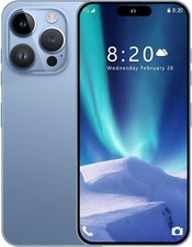 Celular desbloqueado de fábrica i14 Pro 16GB+2GB smartphone Android 10 - AZUL -NOVO comprar usado  Enviando para Brazil