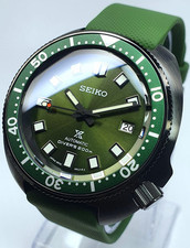 Black Captain Willard 6105 PVD Seiko NH35 relógio militar automático exército comprar usado  Enviando para Brazil