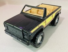 Caminhão blazer Chevy Trail vintage década de 1970 nylon 4x4 preto amarelo sem parte superior 13"" comprar usado  Enviando para Brazil