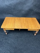 Mesa de jantar Schneegas antiga alemã extensão casa de bonecas miniatura 1:12 rara comprar usado Mesa de jantar Schneegas antiga alemã extensão casa de bonecas miniatura 1:12 rara comprar usado  Enviando para Brazil