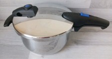Olla a presión Fissler Blue Point acero inoxidable 18-10 Cookstar Alemania segunda mano  Embacar hacia Mexico