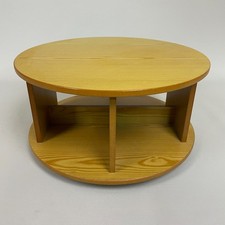 Round wooden rotating for sale  DUNFERMLINE