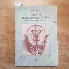 Appunti anatomia umana usato  Vaiano Cremasco