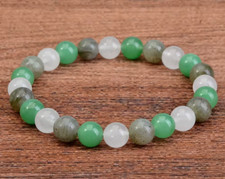 Bracelet perles aventurine d'occasion  Bordeaux-