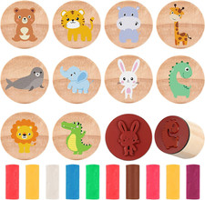 Timbri legno plastilina usato  Roma