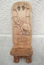 Chaise africaine motif d'occasion  Saint-Memmie