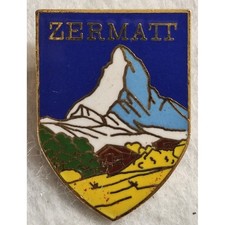 Distintivo spilla zermatt usato  Alessandria