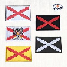 Parche TERCIOS DE FLANDES - CRUZ DE BORGOÑA - bordado gancho&lazo 5x8cm comprar usado  Enviando para Brazil