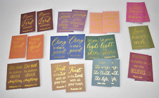 Lot bible verses for sale  Kansas City