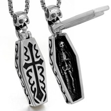 Men silver skull for sale  Flushing