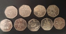 Olympic 50p set for sale  BILLINGHAM