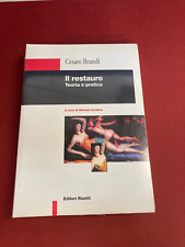 Cesare brandi restauro usato  Genova