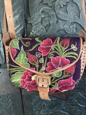 Leather colorful embroidered for sale  Thousand Palms