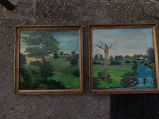 Pair primitive oil for sale  Columbus