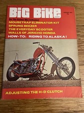 BIG BIKE MAGAZINE For The Custom Bike Enthusiast Aug. 1970 comprar usado  Enviando para Brazil
