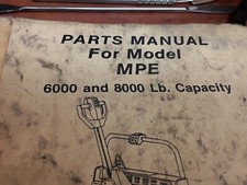 Peças Yale manual elevador de paletes modelo MPE comprar usado  Enviando para Brazil