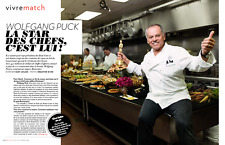 (¯`*•.¸ Clipping "Le chef Wolfgang Puck "- février 2016¸.•*´¯) d'occasion  Lyon VII