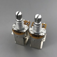 Usado, Potenciômetro de baixo de guitarra 5 peças Alpha 500k áudio cônico push pull pot comprar usado  Enviando para Brazil