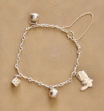 Bettelarmband gold 333 gebraucht kaufen  Berlin