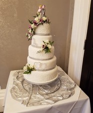 Tier wedding cake for sale  PONTEFRACT