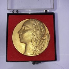 Médaille bronze doré d'occasion  Mansle