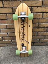 Monopatín completo Koastal Bamboo Mini Cruiser 29 X 8 hecho en California EE. UU., usado segunda mano  Embacar hacia Argentina