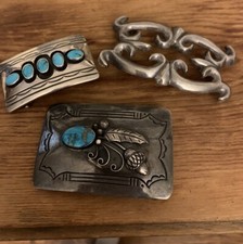 Belt buckles turquoise for sale  Newark