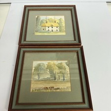 Vintage watercolor paintings for sale  Lenoir City