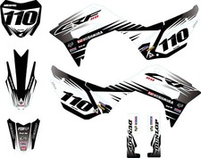 Kit de adesivos gráficos Honda CRF110 2019 - 2023 estilo Sharp CRF 110 kit de adesivos, usado comprar usado  Enviando para Brazil