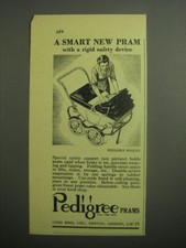 1948 Pedigree Regent Pram Ad - Um novo carrinho de bebê inteligente com um dispositivo de segurança rígido comprar usado  Enviando para Brazil
