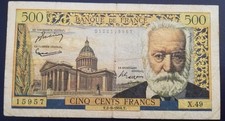 Billet français 500 d'occasion  Sévérac-le-Château