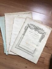 Journal harpe 18eme d'occasion  Bordeaux-