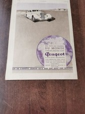 Publicité 1935 peugeot d'occasion  Bordeaux-