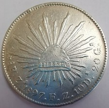 Mexico 1897 reales for sale  SWINDON