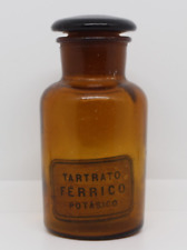 Flacon bouteille apothicaire d'occasion  Saint-Ouen