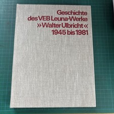 Geschichte veb leuna gebraucht kaufen  Leipzig