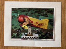 Vintage Avião Avião Foil Etch Prints Gee Bee Racer, Ford Tri Motor comprar usado  Enviando para Brazil