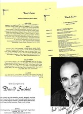 david suchet signed for sale  WATFORD