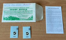 Champ decals 249 for sale  DOLLAR