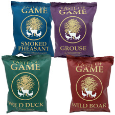 Taste game crisps for sale  STOKE-ON-TRENT