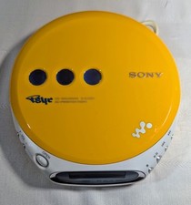 Reproductor de CD portátil Sony Walkman amarillo PSYC D-EJ360 G-Protección probado funcionando segunda mano  Embacar hacia Mexico