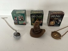 2007 Warner Brothers Harry Potter Chapéu Seletor, Time Turner, Conjunto de Colar Horcrux, usado comprar usado  Enviando para Brazil