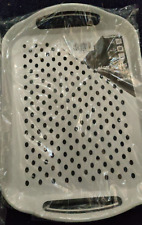 2xserving tray white for sale  BRADFORD