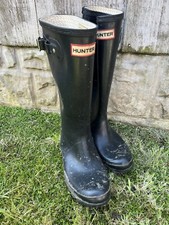 Hunter wellies size for sale  LIVERPOOL