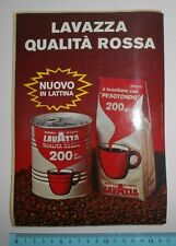 Adesivo vintage lavazza usato  Italia