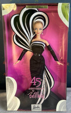 MATTEL Lalka Barbie 45th Anniversary By Bob Mackie Edycja kolekcjonerska Fashion Doll na sprzedaż  Wysyłka do Poland