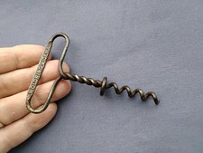 Vintage wire corkscrew for sale  HUNTINGDON